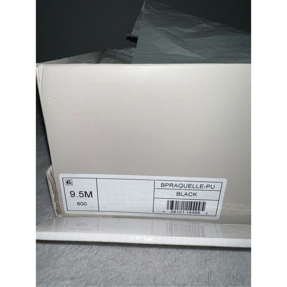 NEW Platform Wedge Black BP Heel Sandals Womens 9.5 - Picture 3 of 6